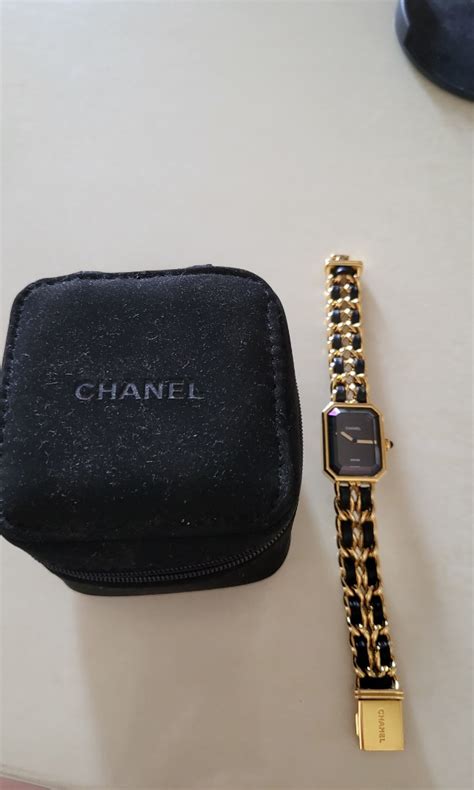 chanel premiere gold watch replica|faux chanel suspenders.